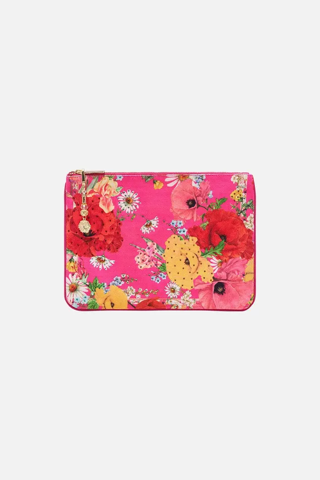 Camilla Clutches Small Canvas Clutch Rainbow Body 8211 Accessories