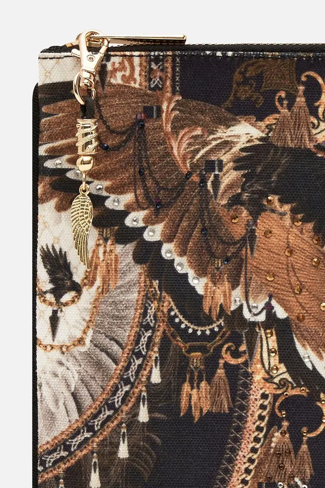 Camilla Clutches Small Canvas Clutch Ravin Raven 8211 Accessories Camilla Clutches Small Canvas Clutch Ravin Raven 8211 Accessories
