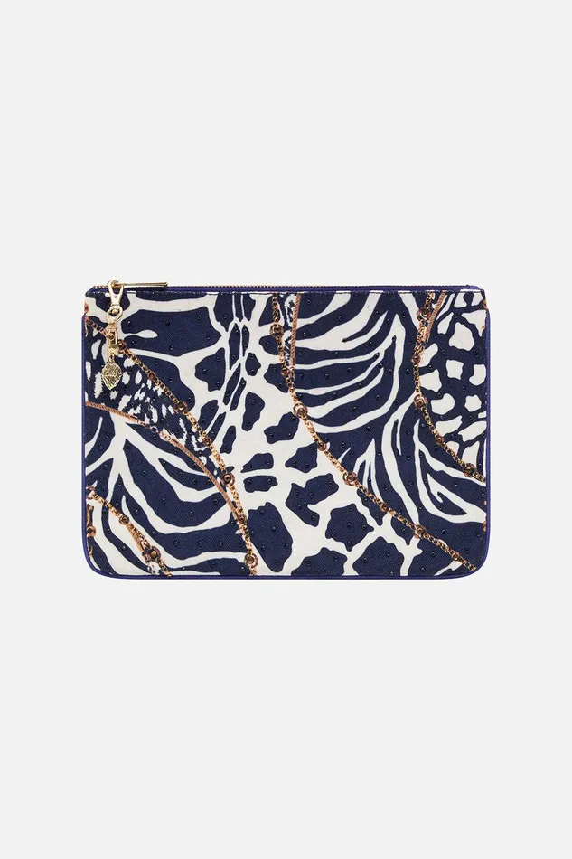 Camilla Clutches Small Canvas Clutch Wheres Your Head At 8211 Accessories