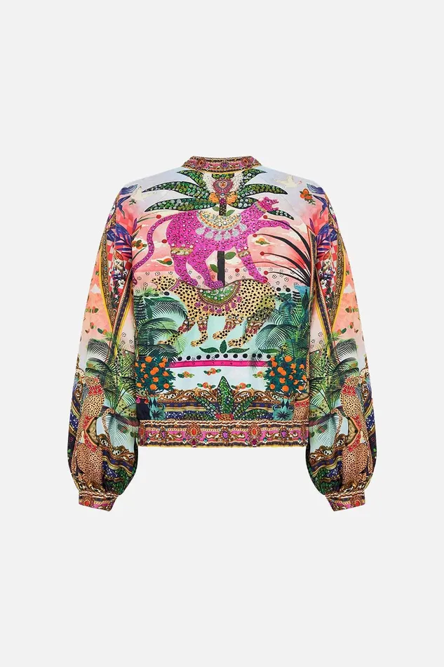 Camilla Jackets Bomber Jacket With Shirred Cuff Alessandros Atlantis 8211 Womens Camilla Jackets Bomber Jacket With Shirred Cuff Alessandros Atlantis 8211 Womens
