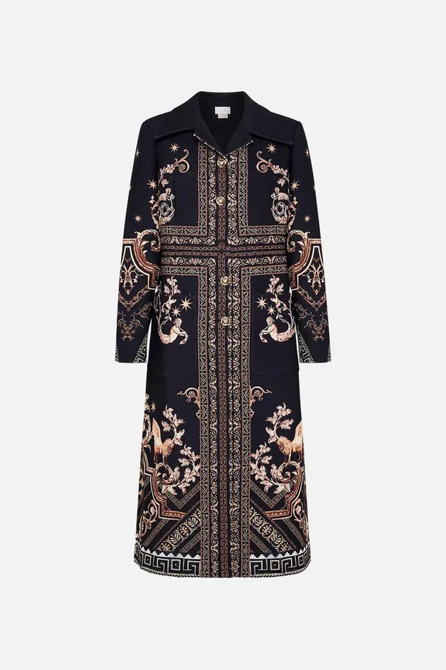 Camilla Jackets Long Button Front Coat Duomo Dynasty 8211 Womens Camilla Jackets Long Button Front Coat Duomo Dynasty 8211 Womens