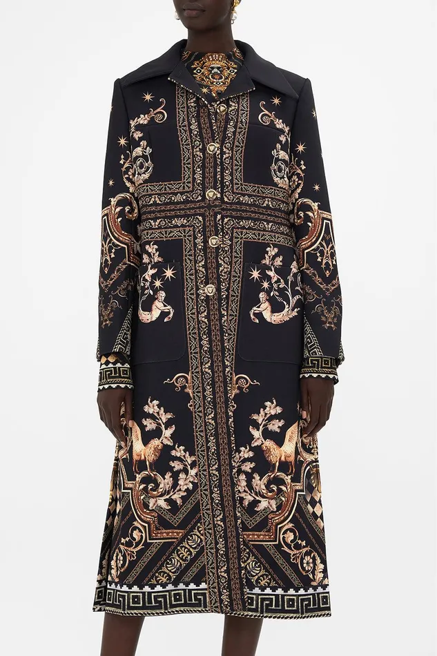 Camilla Jackets Long Button Front Coat Duomo Dynasty 8211 Womens Camilla Jackets Long Button Front Coat Duomo Dynasty 8211 Womens