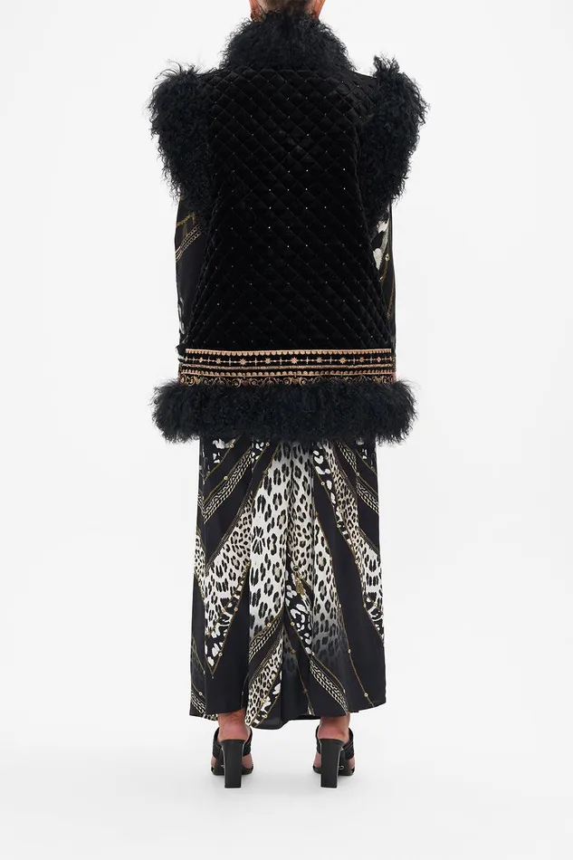 Camilla Jackets Oversized Faux Fur Gilet Untamed Royalty 8211 Womens Camilla Jackets Oversized Faux Fur Gilet Untamed Royalty 8211 Womens