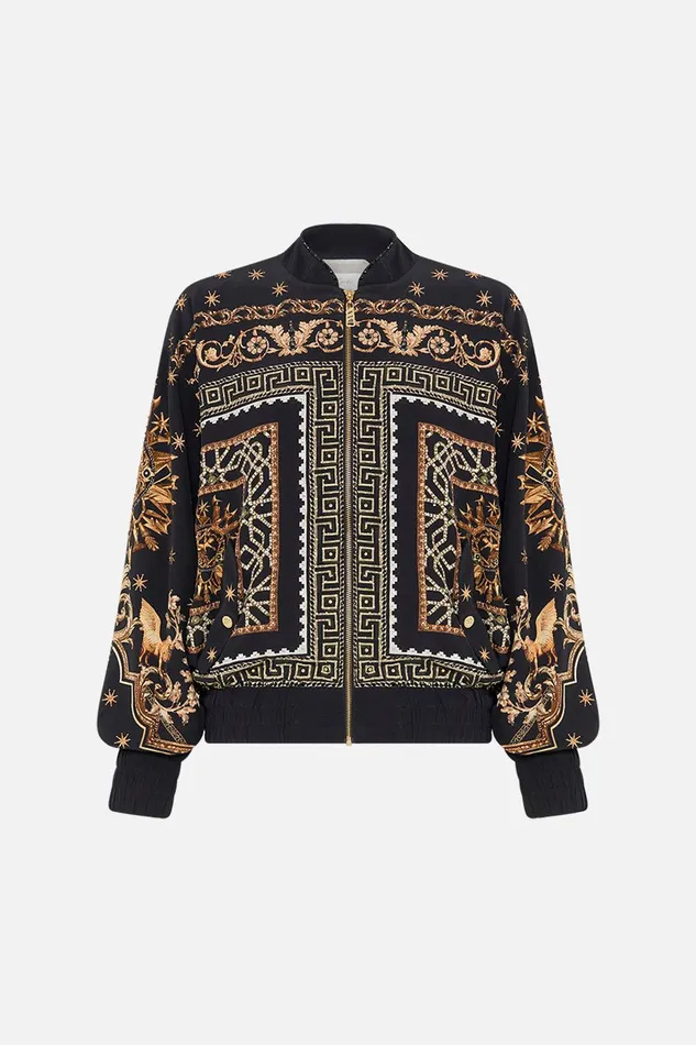 Camilla Jackets Relaxed Bomber Jacket Duomo Dynasty 8211 Womens Camilla Jackets Relaxed Bomber Jacket Duomo Dynasty 8211 Womens