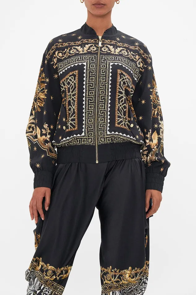 Camilla Jackets Relaxed Bomber Jacket Duomo Dynasty 8211 Womens Camilla Jackets Relaxed Bomber Jacket Duomo Dynasty 8211 Womens