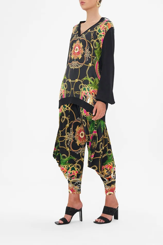Camilla Knitwear V Neck Silk Front Jumper Jealousy And Jewels 8211 Womens Camilla Knitwear V Neck Silk Front Jumper Jealousy And Jewels 8211 Womens