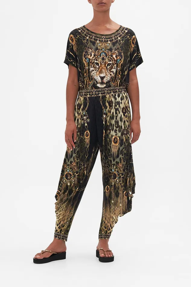 Camilla Loungewear Jersey Drape Pant With Pocket Lions Mane 8211 Womens