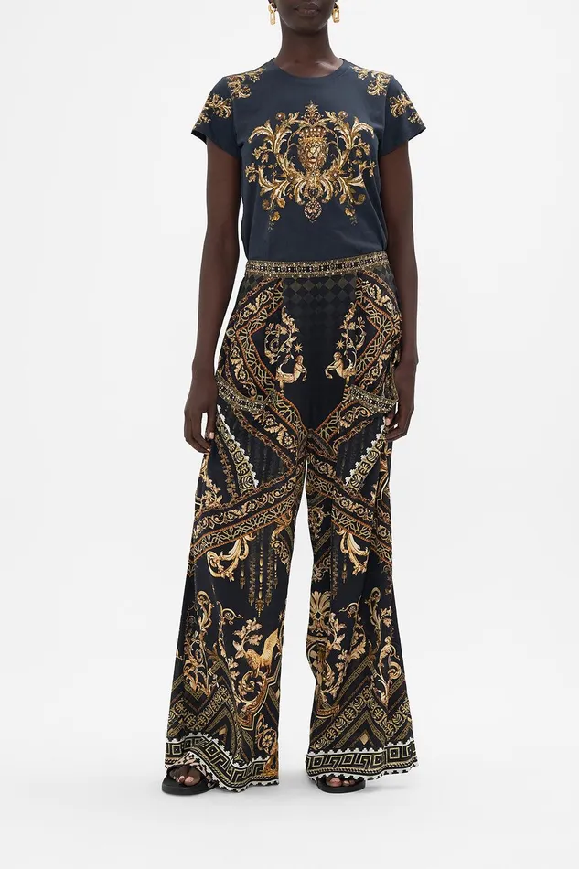 Camilla Matching Sets Wide Leg Trouser With Front Pockets Duomo Dynasty 8211 Womens Camilla Matching Sets Wide Leg Trouser With Front Pockets Duomo Dynasty 8211 Womens