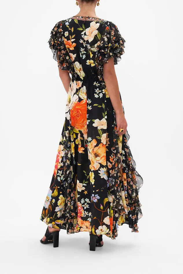Camilla Maxi Dresses All Over Ruffle Dress Secret History 8211 Womens Camilla Maxi Dresses All Over Ruffle Dress Secret History 8211 Womens