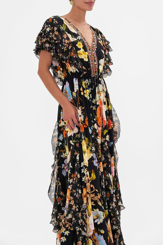 Camilla Maxi Dresses All Over Ruffle Dress Secret History 8211 Womens Camilla Maxi Dresses All Over Ruffle Dress Secret History 8211 Womens