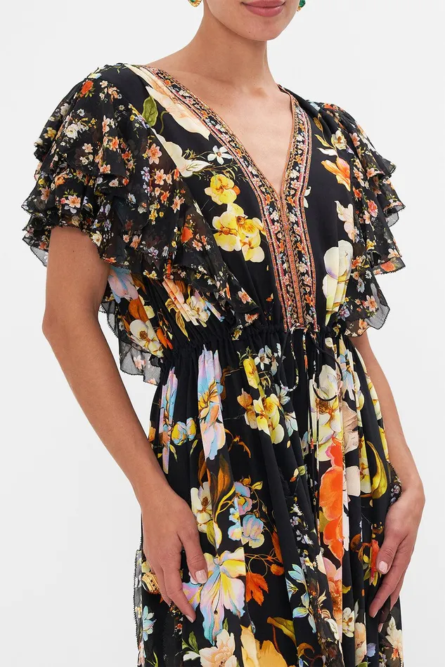 Camilla Maxi Dresses All Over Ruffle Dress Secret History 8211 Womens Camilla Maxi Dresses All Over Ruffle Dress Secret History 8211 Womens