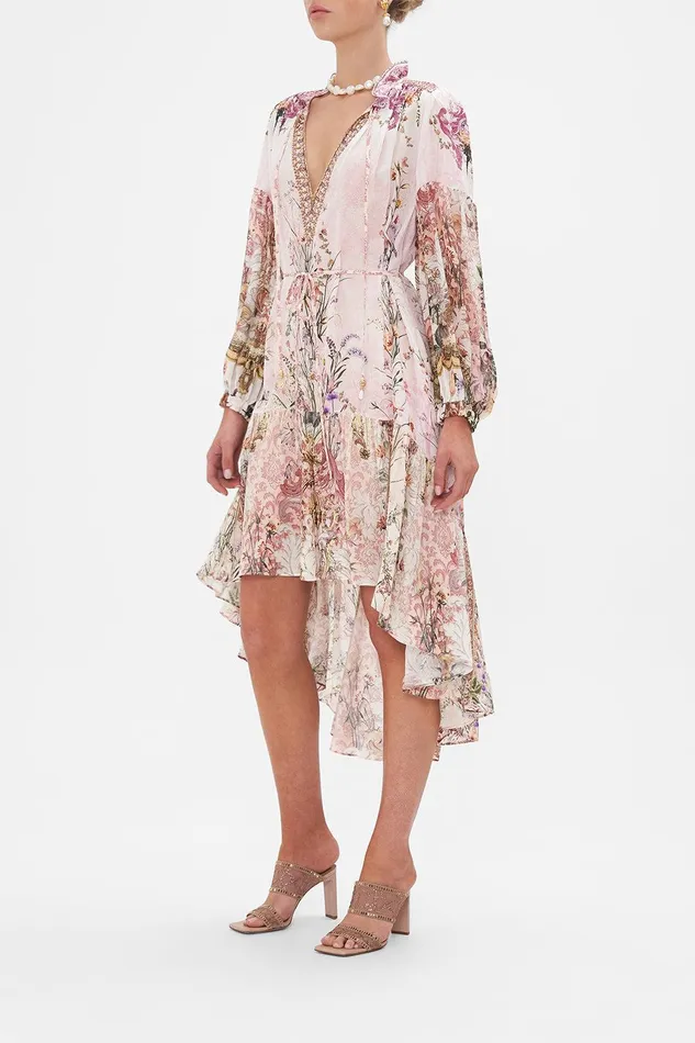 Camilla Maxi Dresses Blouson High Low Dress Kissed By The Prince 8211 Womens Camilla Maxi Dresses Blouson High Low Dress Kissed By The Prince 8211 Womens