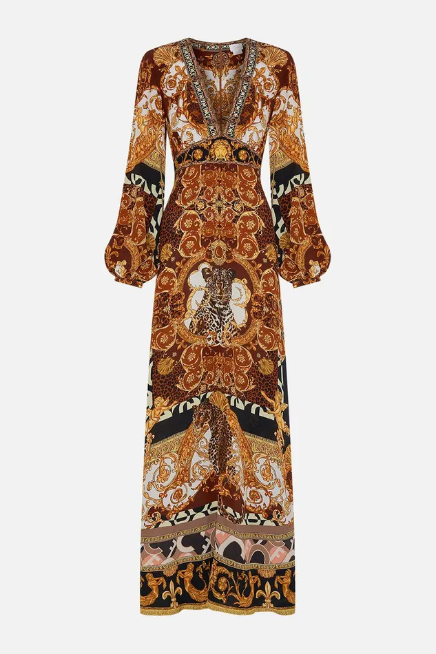 Camilla Maxi Dresses Printed Lantern Sleeve Dress Feeling Fresco 8211 Womens Camilla Maxi Dresses Printed Lantern Sleeve Dress Feeling Fresco 8211 Womens