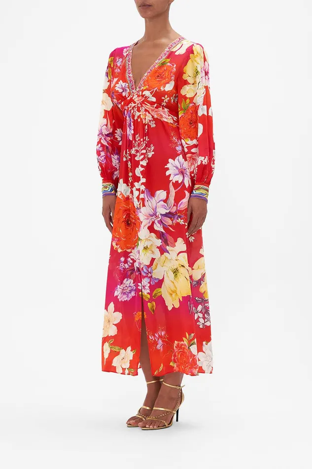 Camilla Maxi Dresses Twist Front Long Dress Kiss And Tell 8211 Womens Camilla Maxi Dresses Twist Front Long Dress Kiss And Tell 8211 Womens