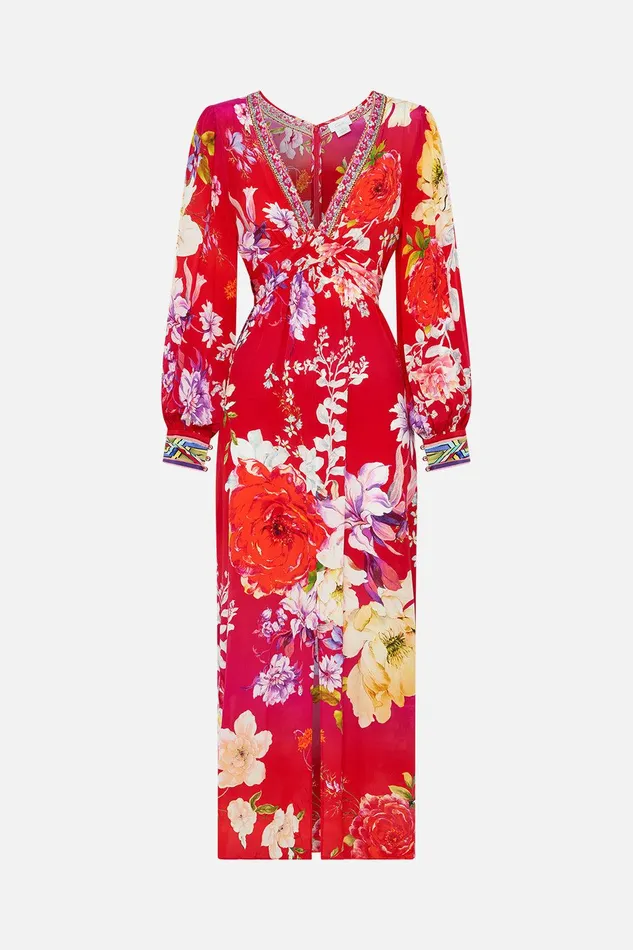 Camilla Maxi Dresses Twist Front Long Dress Kiss And Tell 8211 Womens Camilla Maxi Dresses Twist Front Long Dress Kiss And Tell 8211 Womens