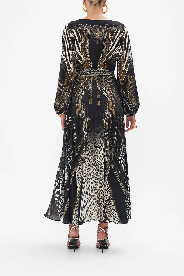 Camilla Maxi Dresses V Neck Dress With Belt Untamed Royalty 8211 Womens Camilla Maxi Dresses V Neck Dress With Belt Untamed Royalty 8211 Womens