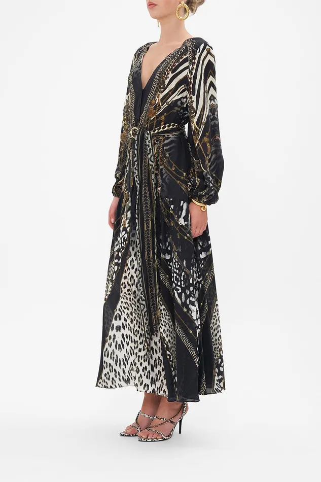 Camilla Maxi Dresses V Neck Dress With Belt Untamed Royalty 8211 Womens Camilla Maxi Dresses V Neck Dress With Belt Untamed Royalty 8211 Womens
