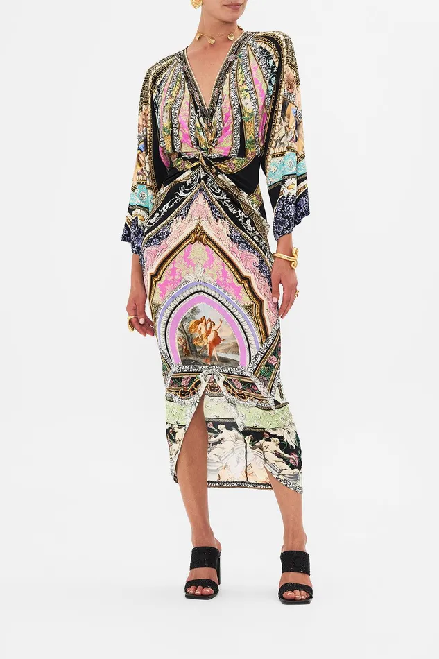 Camilla Midi Dresses Long Split Front Twist Dress Florence Field Day 8211 Womens Camilla Midi Dresses Long Split Front Twist Dress Florence Field Day 8211 Womens