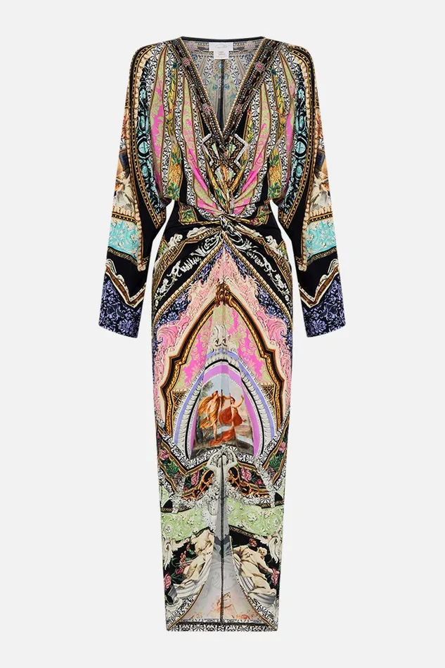Camilla Midi Dresses Long Split Front Twist Dress Florence Field Day 8211 Womens Camilla Midi Dresses Long Split Front Twist Dress Florence Field Day 8211 Womens