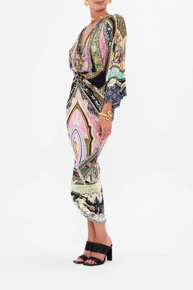 Camilla Midi Dresses Long Split Front Twist Dress Florence Field Day 8211 Womens Camilla Midi Dresses Long Split Front Twist Dress Florence Field Day 8211 Womens