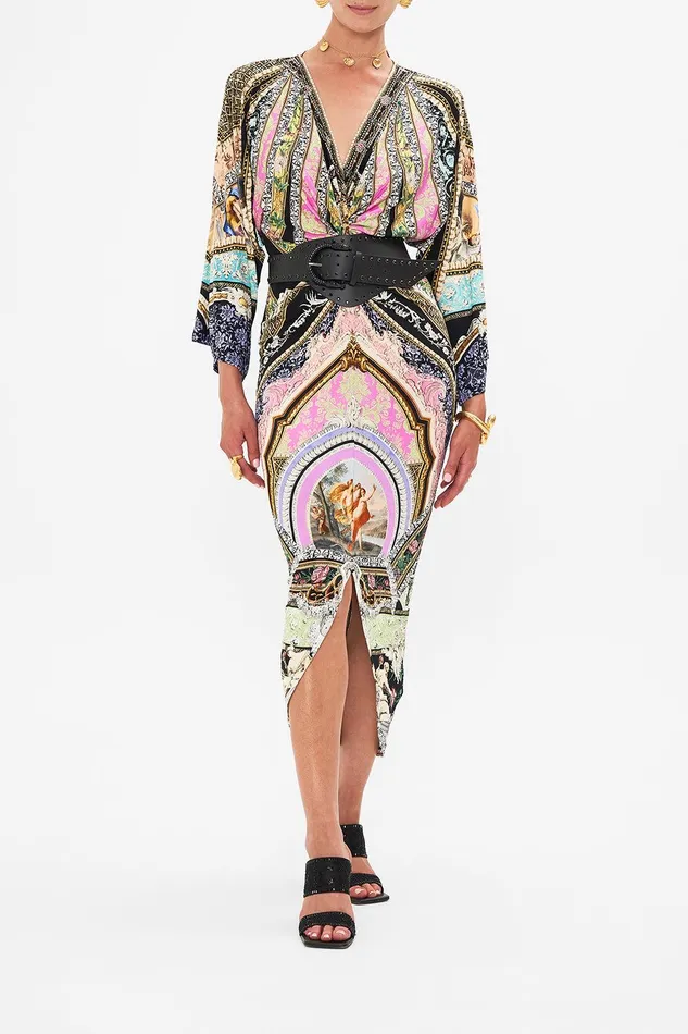 Camilla Midi Dresses Long Split Front Twist Dress Florence Field Day 8211 Womens Camilla Midi Dresses Long Split Front Twist Dress Florence Field Day 8211 Womens