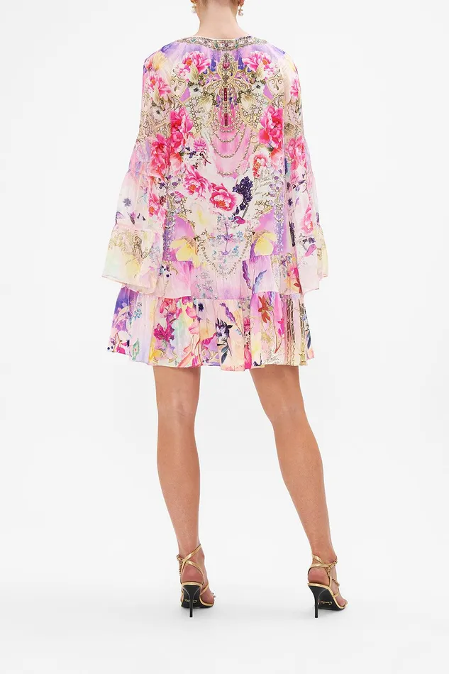 Camilla Mini Dresses Aline Gathered Panel Dress Sonic Symphonies 8211 Womens Camilla Mini Dresses Aline Gathered Panel Dress Sonic Symphonies 8211 Womens