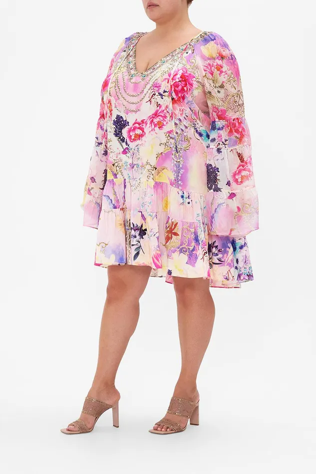 Camilla Mini Dresses Aline Gathered Panel Dress Sonic Symphonies 8211 Womens Camilla Mini Dresses Aline Gathered Panel Dress Sonic Symphonies 8211 Womens