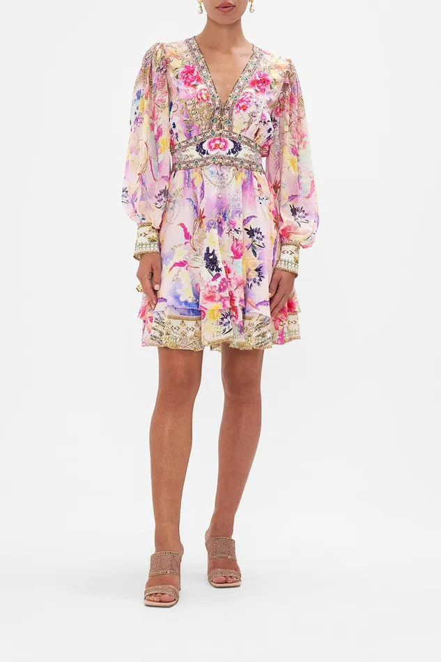 Camilla Mini Dresses Button Front Frill Dress Sonic Symphonies 8211 Womens Camilla Mini Dresses Button Front Frill Dress Sonic Symphonies 8211 Womens