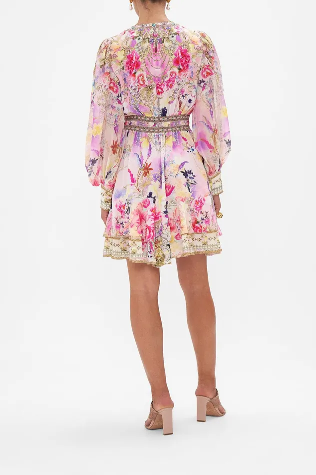 Camilla Mini Dresses Button Front Frill Dress Sonic Symphonies 8211 Womens Camilla Mini Dresses Button Front Frill Dress Sonic Symphonies 8211 Womens