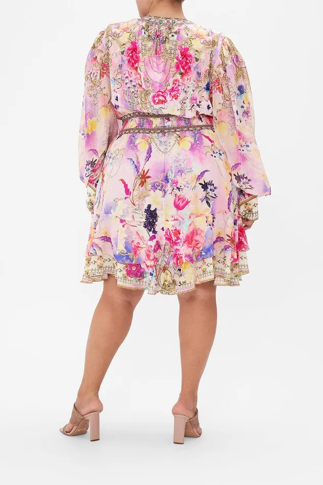 Camilla Mini Dresses Button Front Frill Dress Sonic Symphonies 8211 Womens Camilla Mini Dresses Button Front Frill Dress Sonic Symphonies 8211 Womens