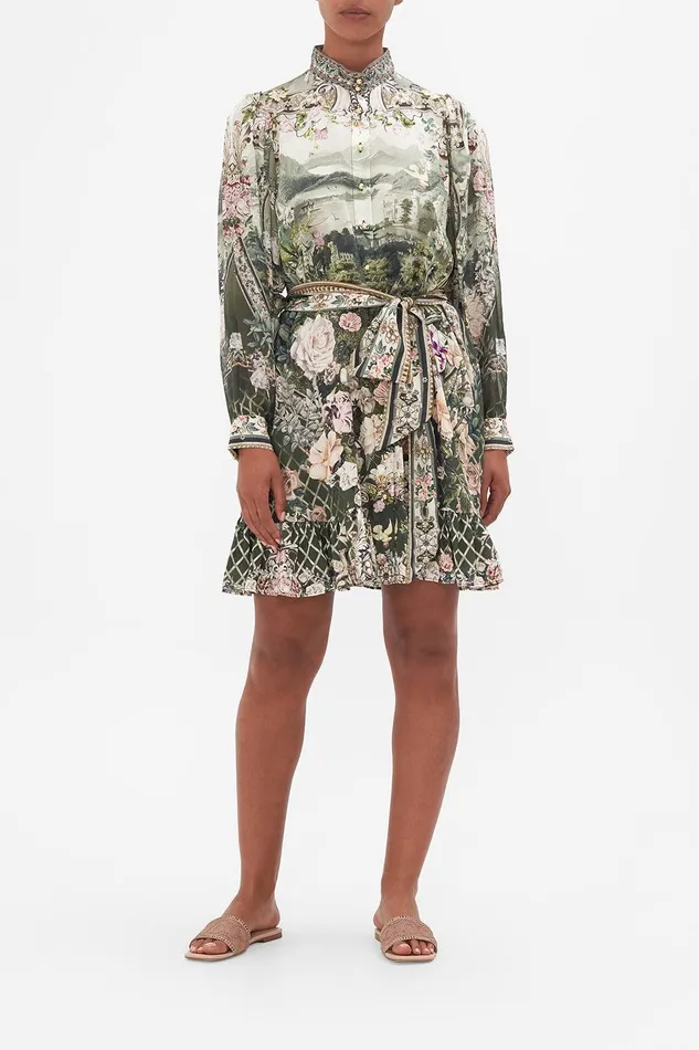 Camilla Mini Dresses Drop Sleeve Shirt Dress Garden Of Good Fortune 8211 Womens Camilla Mini Dresses Drop Sleeve Shirt Dress Garden Of Good Fortune 8211 Womens