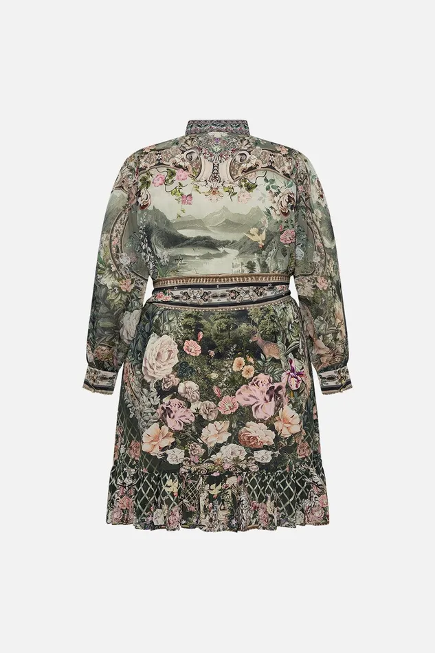 Camilla Mini Dresses Drop Sleeve Shirt Dress Garden Of Good Fortune 8211 Womens Camilla Mini Dresses Drop Sleeve Shirt Dress Garden Of Good Fortune 8211 Womens