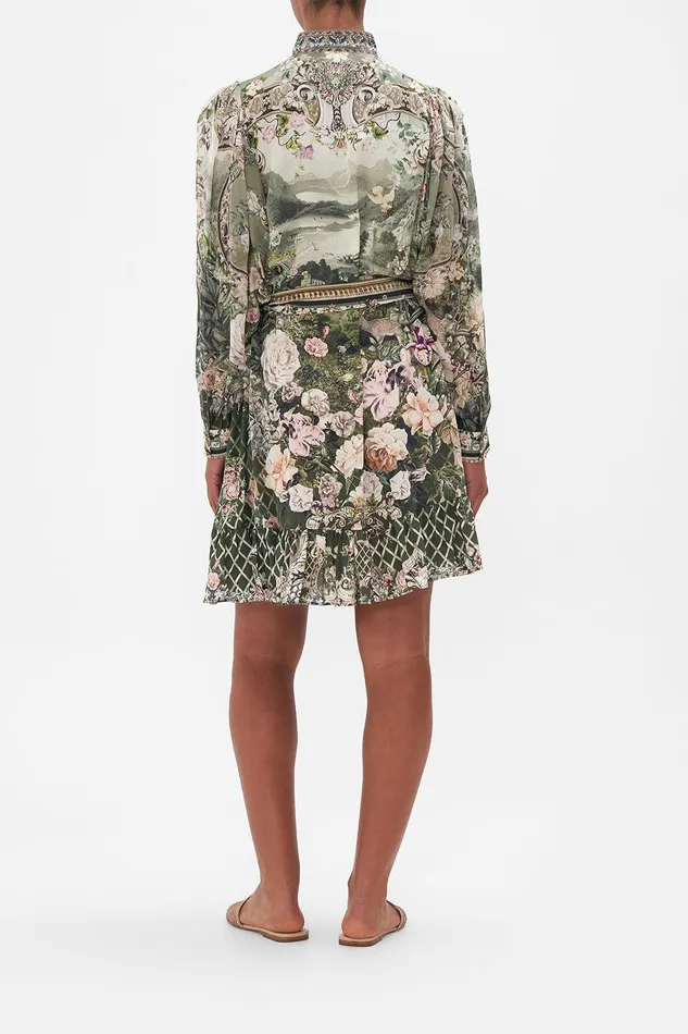 Camilla Mini Dresses Drop Sleeve Shirt Dress Garden Of Good Fortune 8211 Womens Camilla Mini Dresses Drop Sleeve Shirt Dress Garden Of Good Fortune 8211 Womens