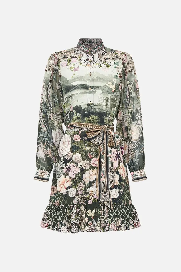 Camilla Mini Dresses Drop Sleeve Shirt Dress Garden Of Good Fortune 8211 Womens Camilla Mini Dresses Drop Sleeve Shirt Dress Garden Of Good Fortune 8211 Womens