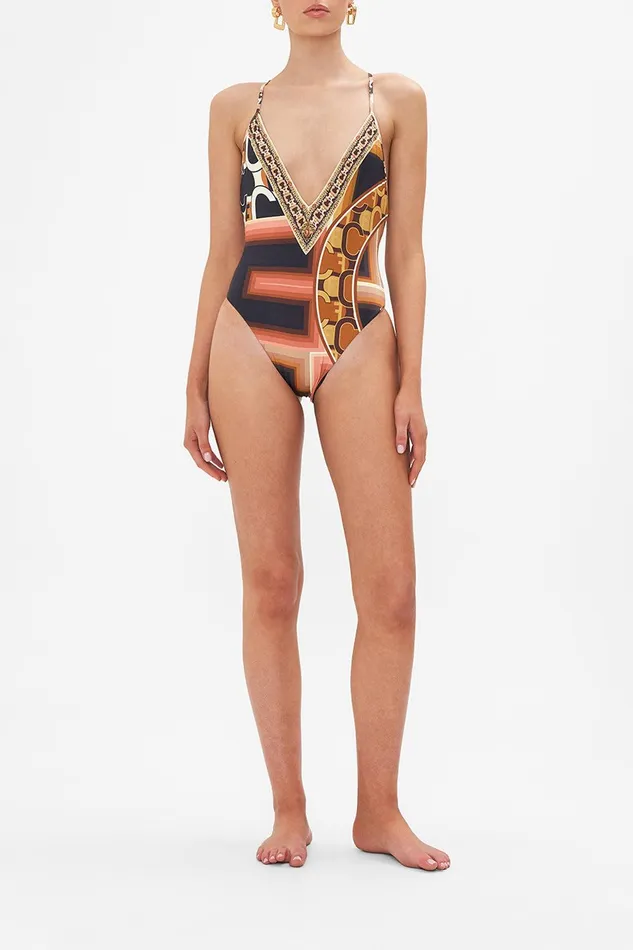 Camilla One Pieces Scoop Neck One Piece Feeling Fresco 8211 Womens
