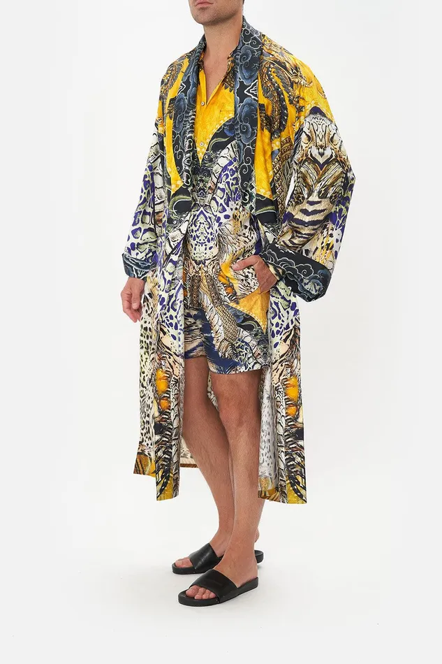 Camilla Outerwear Long Line Robe Dance Of The Dragon 8211 Mens Camilla Outerwear Long Line Robe Dance Of The Dragon 8211 Mens