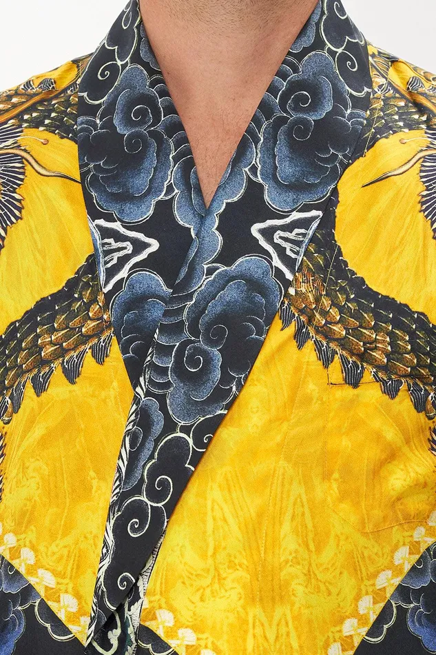 Camilla Outerwear Long Line Robe Dance Of The Dragon 8211 Mens Camilla Outerwear Long Line Robe Dance Of The Dragon 8211 Mens