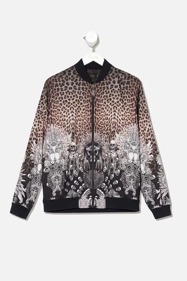 Camilla Outerwear Zip Through Bomber Jacket Order Of Disorder 8211 Mens Camilla Outerwear Zip Through Bomber Jacket Order Of Disorder 8211 Mens