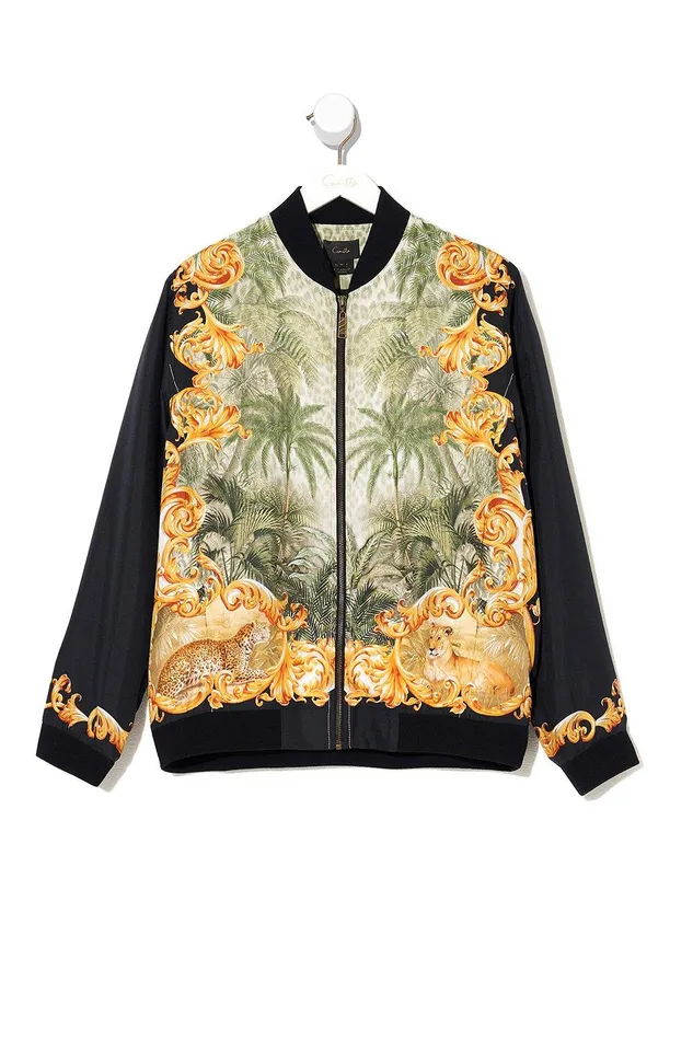 Camilla Outerwear Zip Through Bomber Jacket Palazzo Of Palms 8211 Mens