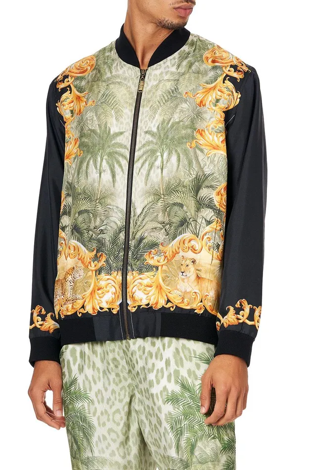 Camilla Outerwear Zip Through Bomber Jacket Palazzo Of Palms 8211 Mens