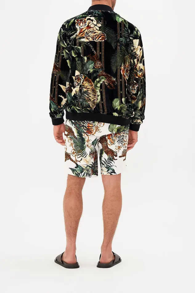 Camilla Outerwear Zip Through Reversible Bomber Jacket Tiger Trap 8211 Mens Camilla Outerwear Zip Through Reversible Bomber Jacket Tiger Trap 8211 Mens