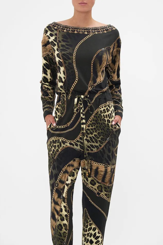 Camilla Playsuits and Jumpsuits Lounge Jersey Jumpsuit Lions Mane 8211 Womens Camilla Playsuits and Jumpsuits Lounge Jersey Jumpsuit Lions Mane 8211 Womens