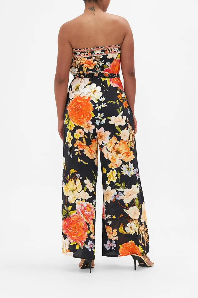 Camilla Playsuits and Jumpsuits Tie Waist Strapless Jumpsuit Secret History 8211 Womens Camilla Playsuits and Jumpsuits Tie Waist Strapless Jumpsuit Secret History 8211 Womens