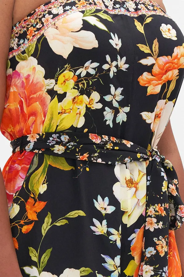 Camilla Playsuits and Jumpsuits Tie Waist Strapless Jumpsuit Secret History 8211 Womens Camilla Playsuits and Jumpsuits Tie Waist Strapless Jumpsuit Secret History 8211 Womens