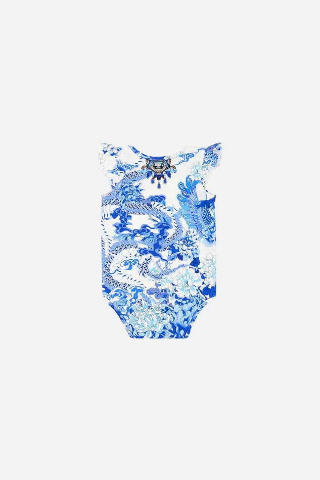 Camilla Sale Kids and Baby Babies Frill Bodysuit Heart Of A Dragon 8211 Kids Camilla Sale Kids and Baby Babies Frill Bodysuit Heart Of A Dragon 8211 Kids