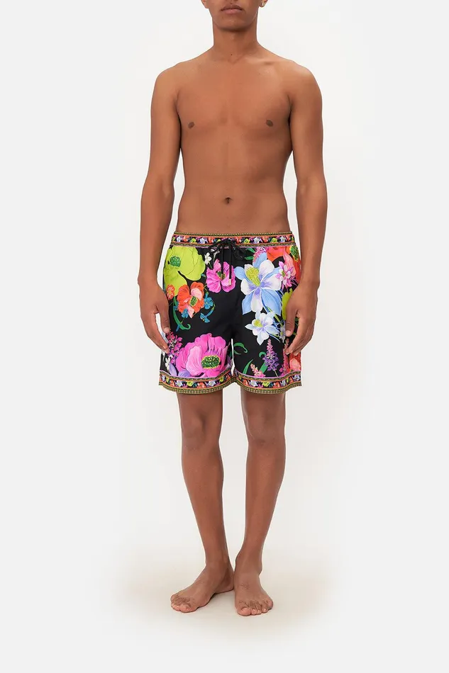Camilla Sale Mens Elastic Waist Boardshort Away With The Fairies 8211 Mens