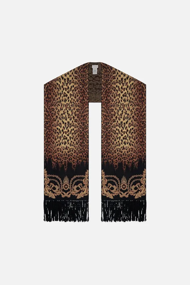 Camilla Scarves Jacquard Scarf With Fringing Jungle Dreaming 8211 Accessories