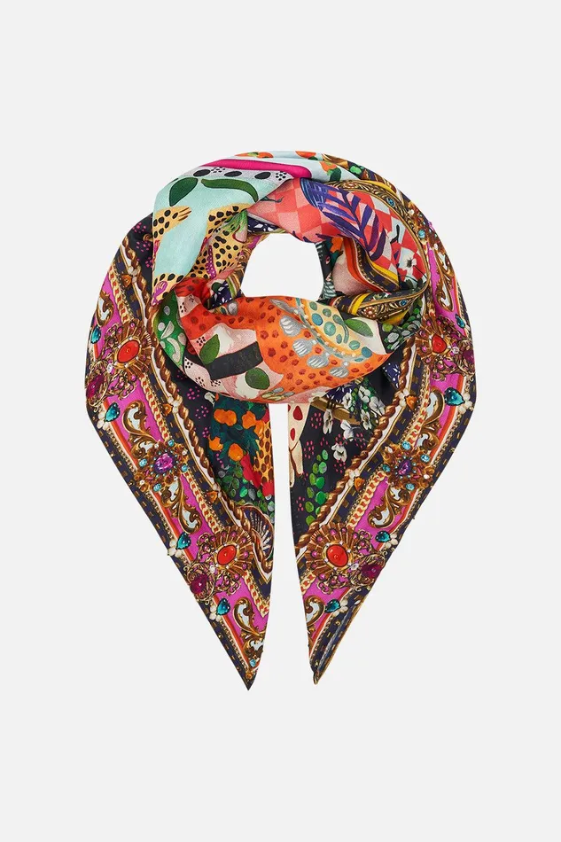 Camilla Scarves Large Square Scarf Alessandros Atlantis 8211 Accessories