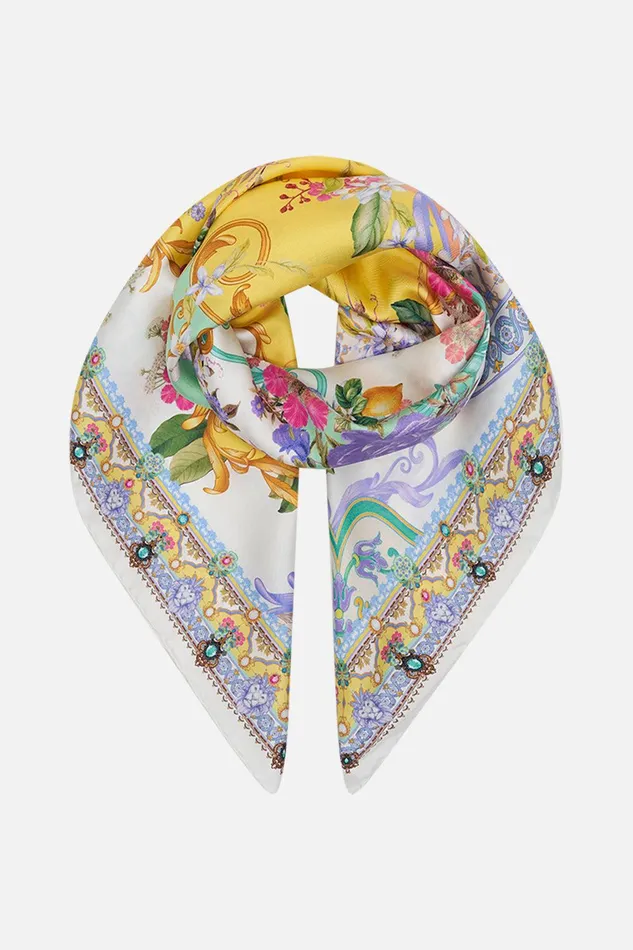 Camilla Scarves Silk Square Scarf Caterina Spritz 8211 Accessories