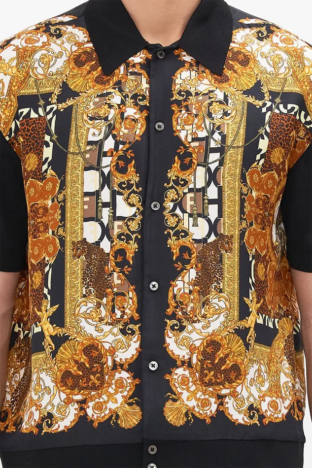 Camilla Shirts Men039s Knit Sleeve Silk Shirt Feeling Fresco 8211 Mens Camilla Shirts Men039s Knit Sleeve Silk Shirt Feeling Fresco 8211 Mens